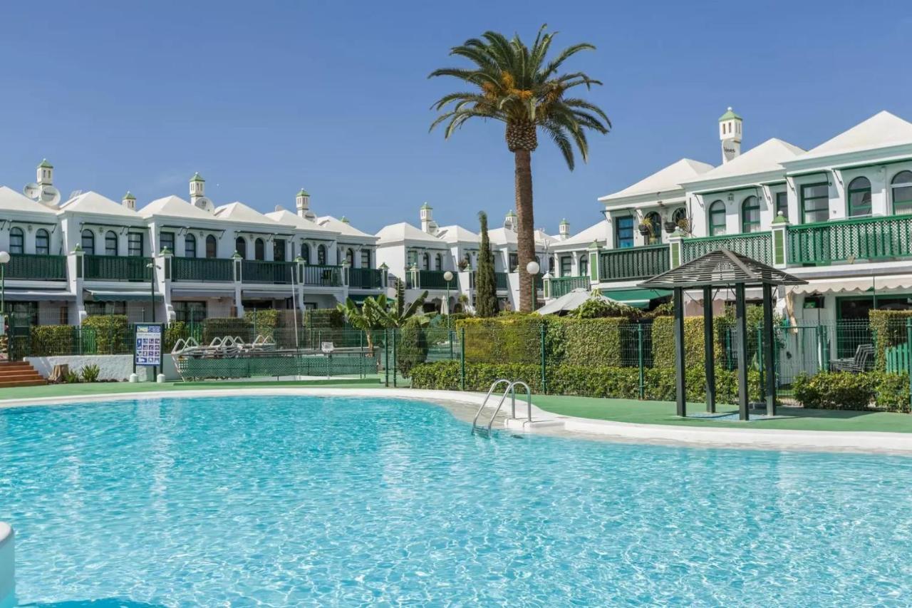 Bungalow Duna Flor Verde Maspalomas ماسبالوماس المظهر الخارجي الصورة