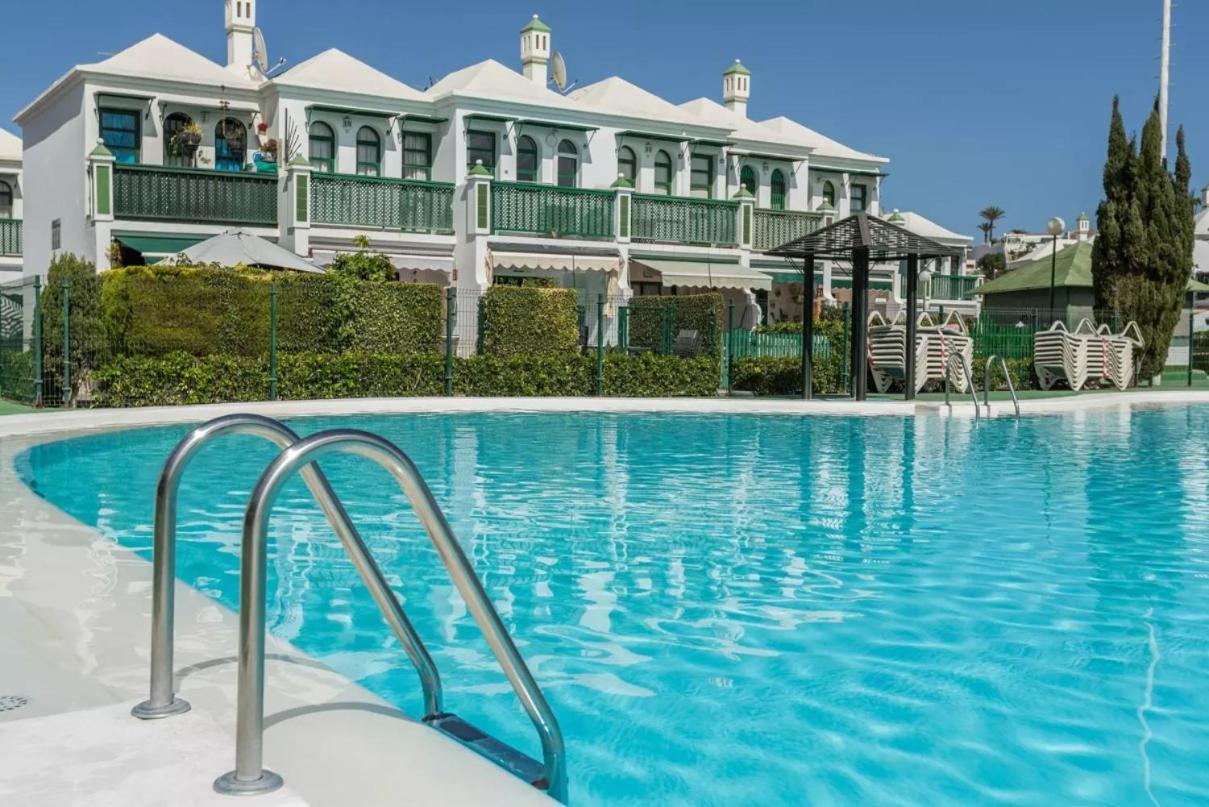Bungalow Duna Flor Verde Maspalomas ماسبالوماس المظهر الخارجي الصورة