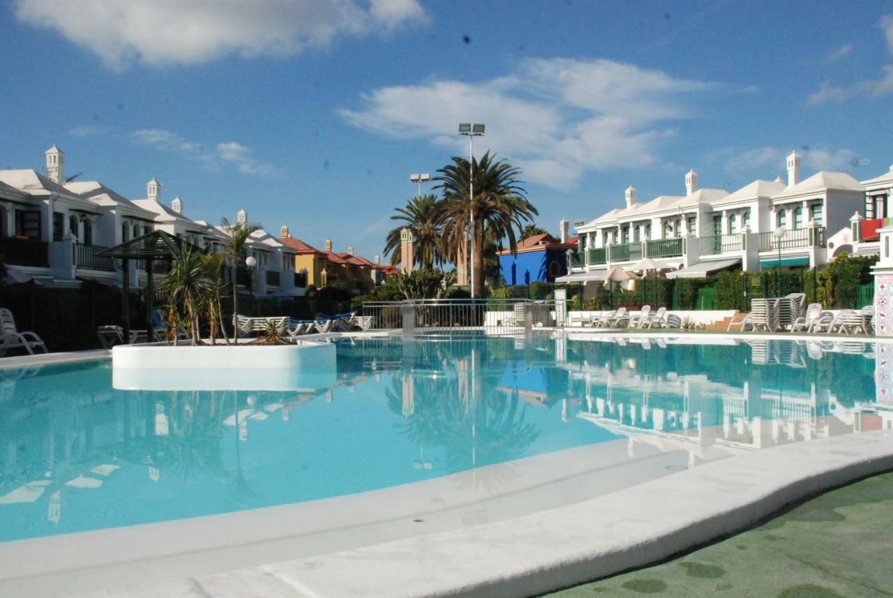 Bungalow Duna Flor Verde Maspalomas ماسبالوماس المظهر الخارجي الصورة
